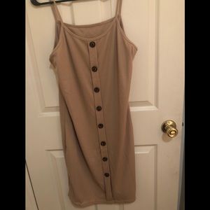 Tan Dress